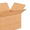 100 Pack Strong 32 ECT Multi Depth Cardboard Boxes for Packing Mailing and Shipping 11 1⁄4 x 8 3⁄4 x 6 Inch